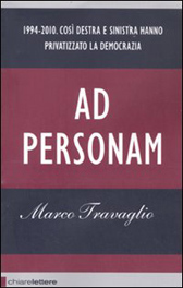 Trama Libro “Ad personam” di Marco Travaglio