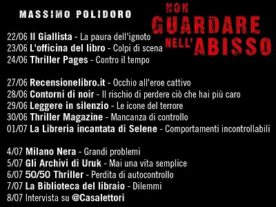 blogtour Non guardare nell'abisso 2