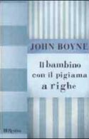 Il bambino con il pigiama a righe